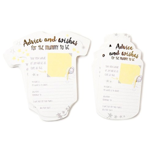 BABY SHOWEERR ADVISE CARDS 2